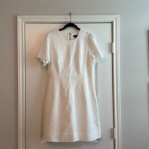 J Crew White Dress